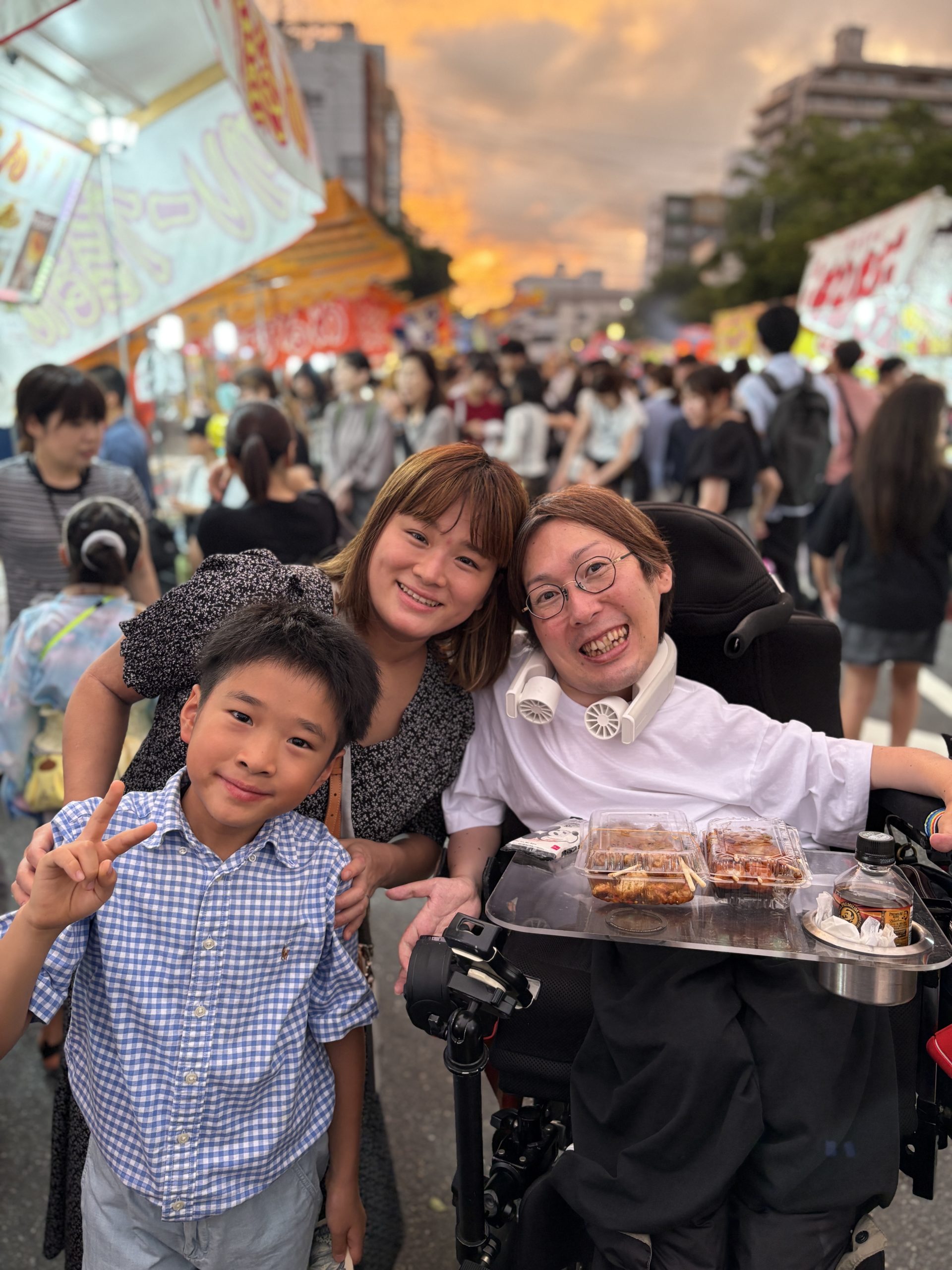 夏の思い出。自立と祭り