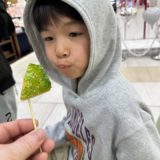 🍎厄も吹き飛ぶリンゴ飴  〜娘の厄祓いと、父の食欲〜🍎